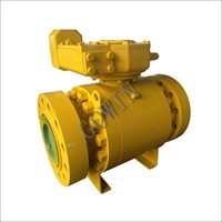 Gear Operated Metal Seal Ball Valve